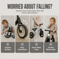 📢📢50% OFF !! ⏰Baby Balance Bike with Music & Lights – 4-Wheel Stability, LED Fun – Perfect First Bike for Toddlers! ✨