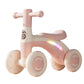 📢📢50% OFF !! ⏰Baby Balance Bike with Music & Lights – 4-Wheel Stability, LED Fun – Perfect First Bike for Toddlers! ✨