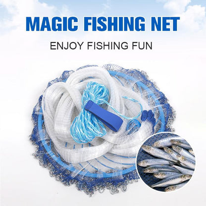 📢📢 50% OFF 🎣 Catching live bait has never been this easy — heavy-duty net, fast sinking, and built to last. Cast it right, land it full. 🐟