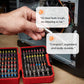 📢📢 50% OFF! 83-Piece S2 Steel Screwdriver Bit Set – Color-Coded Bits & Portable Case for DIY Repairs 🔧