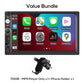 🚗 LIMITED‑TIME 50% OFF! ✨ 7‑Inch Double DIN Car Stereo – Wired CarPlay & Android Auto, Backup Camera Input 📱