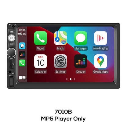 🚗 LIMITED‑TIME 50% OFF! ✨ 7‑Inch Double DIN Car Stereo – Wired CarPlay & Android Auto, Backup Camera Input 📱
