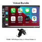 🚗 LIMITED‑TIME 50% OFF! ✨ 7‑Inch Double DIN Car Stereo – Wired CarPlay & Android Auto, Backup Camera Input 📱