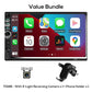 🚗 LIMITED‑TIME 50% OFF! ✨ 7‑Inch Double DIN Car Stereo – Wired CarPlay & Android Auto, Backup Camera Input 📱