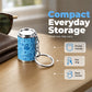 📢📢50% OFF !! ⏰Portable Coin Holder Keychain Storage