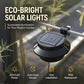 ☀️Solar Outdoor Accent Light – no wiring, no electricity bills. 3 LEDs auto-light up gutters, fences & walls at night. Simple, safe, solar! 🏡✅