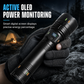 🔦 50% OFF! Rechargeable LED Flashlight – Zoomable Beam, Alloy Body & OLED Power Display for Camping 🏕️✨