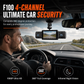 📹 LIMITED-TIME 50% OFF! ⚡ F100 4-Lens Dash Cam –1080P HD, Infrared Night Vision, GPS Sync Recording ✨
