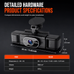📹 LIMITED-TIME 50% OFF! ⚡ F100 4-Lens Dash Cam –1080P HD, Infrared Night Vision, GPS Sync Recording ✨