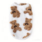 📢📢50% OFF !! ⏰ Cute Plush-Lined Pet Vest – Warm Plush, Sleeveless Fit, Bear Print ❄️