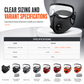 Dustproof and Windproof Outdoor Sports Face Mask with Protective Eye Shield and Breathing for Running and Cycling