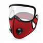 Dustproof and Windproof Outdoor Sports Face Mask with Protective Eye Shield and Breathing for Running and Cycling