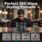 🌊 LIMITED-TIME 50% OFF! ⚡ Wave Pomade Water Based Hair Wax – Medium Hold, High Shine, Easy Wash ✨