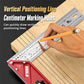 📢📢50% OFF !! ⏰Multi-Functional Woodworking Square Ruler with Aluminum Base