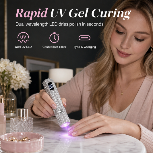 ⏳Time-Limited Special⏰Portable Handheld UV Nail Curing Light