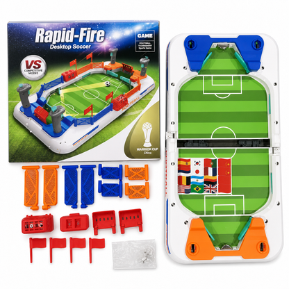 📢📢50% OFF !! ⏰2 Player Battle Tabletop Soccer Game Interactive Table Football Board Toy for Kids