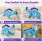 📢📢50% OFF !! ⏰Warm Flannel Pet Jumpsuit Cute Blue Monster Four-Legged Pajamas Costume for Dogs and Cats Autumn Winter Clothes