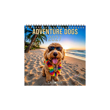 ✨🐕2027 Adventure Dogs Wall Calendar