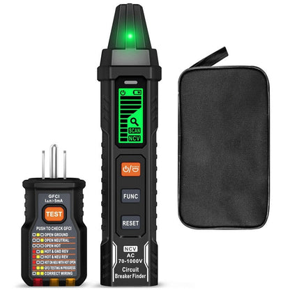 ✨⚡️Digital Circuit Breaker Finder with Socket Tester