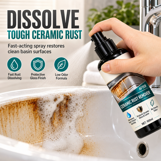 ⏳Limited-time 50% off⏰Ceramic Rust and Limescale Remover Spray🪄💖