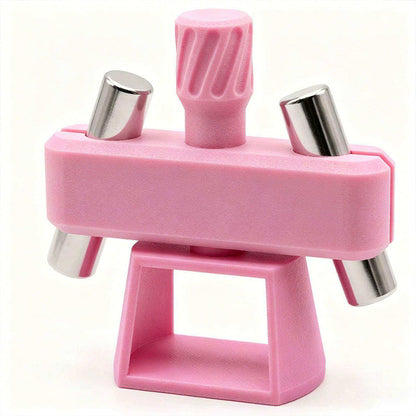 🎁🔥 Buy 1, Get 1 Free! Rotating Cat-Eye Nail Magnet Tool – Dual Magnets, Stable Finger Rest & Salon-Style Patterns ✨💅