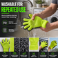 📢📢50% OFF !! ⏰Thickened Plush Five Finger Car Wash Glove with Sandwich Mesh for Vehicle Detailing and Household Cleaning