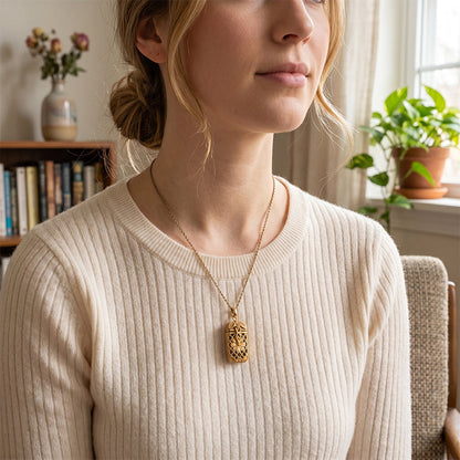 🔥Limited-Time 50% OFF✨ Vintage Tarot Medallion Pendant Necklace