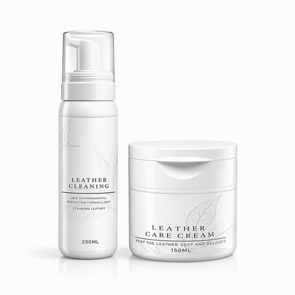 🔥60% OFF✨Professional Luxury Leather Cleaner and Nourishing Care Cream Set