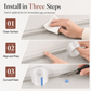 📢📢50% OFF !! ⏰Transparent Waterproof and Moldproof Kitchen Caulk Tape Residue Free Single Sided Adhesive Sealing Strip for Wall Corners