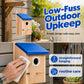 📢📢50% OFF !! ⏰Weatherproof Outdoor Wooden Birdhouse