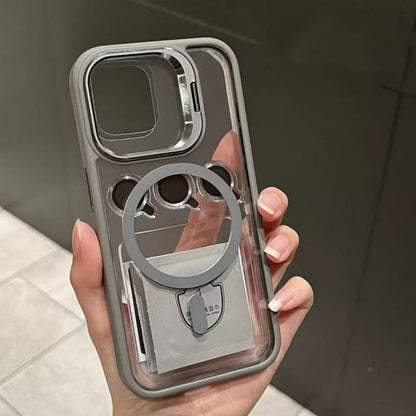 📢📢50% OFF !! ⏰Invisible Stand Magnetic Phone Case With Lens Cap