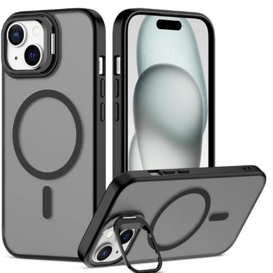 📢📢50% OFF !! ⏰Invisible Stand Magnetic Phone Case With Lens Cap