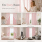 ✨ Double-Layer Curtains – Elegant Sheer Overlay & Light-Blocking Fabric for Cozy Bedrooms ❤️⭐