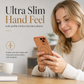 📲✨Magnetic Matte Electroplated Phone Case with Large Window Protector Full Coverage Protective Cover