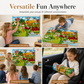 📢📢50% OFF !! ⏰Kids DIY Felt Story Board Set 104x75 cm Farm Animal Theme Interactive Storytelling Wall Toy for Toddlers Early Learning