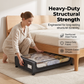 📢📢50% OFF !! ⏰Large-Capacity Underbed Storage Cart