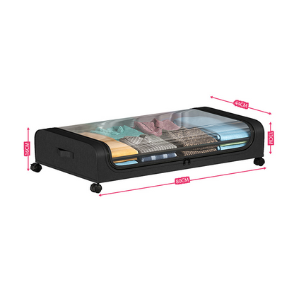 📢📢50% OFF !! ⏰Large-Capacity Underbed Storage Cart