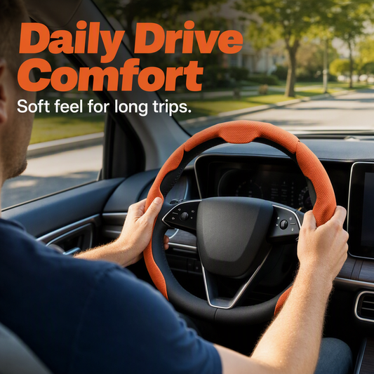 📢📢50% OFF !! ⏰Breathable Grip Steering Cover