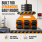 📢📢40% OFF !! ⏰6 Slot Lithium Battery Storage Mount and Organizer Rack for Power Tool Batteries