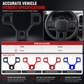 📢📢 50% OFF🔧Steering Wheel Trim Cover for Chevrolet Silverado 1500, 2500 & 3500 – Interior Styling Accessory