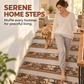 🏠 Cobblestone Diatomite Stair Treads – Washable, Slip-Resistant & Cushioned for Quieter Steps 👣🐾