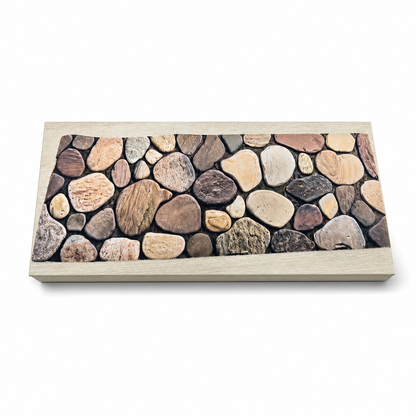 🏠 Cobblestone Diatomite Stair Treads – Washable, Slip-Resistant & Cushioned for Quieter Steps 👣🐾