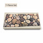 🏠 Cobblestone Diatomite Stair Treads – Washable, Slip-Resistant & Cushioned for Quieter Steps 👣🐾