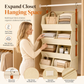 📢📢 50% OFF👕Hanging Closet Organizer – Maximize Space & Keep Your Wardrobe Tidy