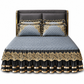 📢📢 50% OFF🛏️Quilted Velvet Bed Skirt with Lace Trim and Non-Slip Design