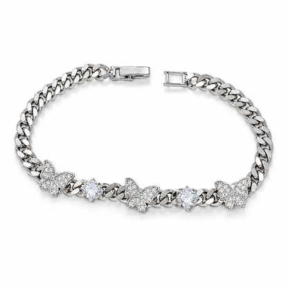 🦋Sparkling Zircon Butterfly Bracelet🌟