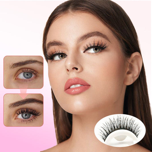 📢📢 50% OFF👁️ 2 Pairs Reusable Long Self-Adhesive Eyelashes – No Glue Needed, Just Peel, Press & Go for Quick, Fluttery Lash Looks ✨