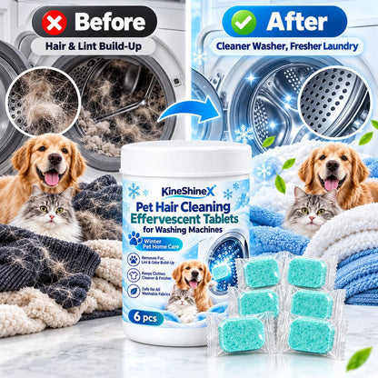 📢📢 50% OFF! Washing Machine Cleaning Tablets – Deep Foaming Clean for Pet Households 🐾✨