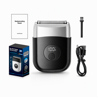 📢📢 50% OFF! Compact Electric Foil Shaver – Dual Heads for a Close Shave at Home or Away ✨✈️