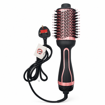 📢📢 50% OFF! Hot Air Brush – Dry, Smooth & Volumize with 3 Heat Settings 💇✨